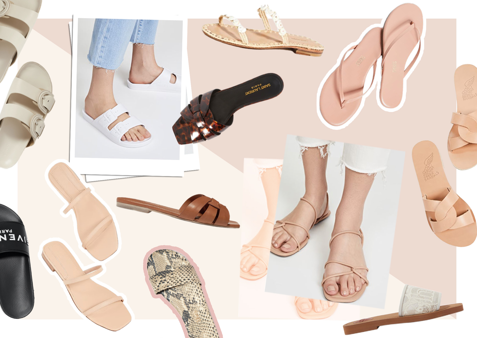 Summer Slides and Sandals to Take Note of